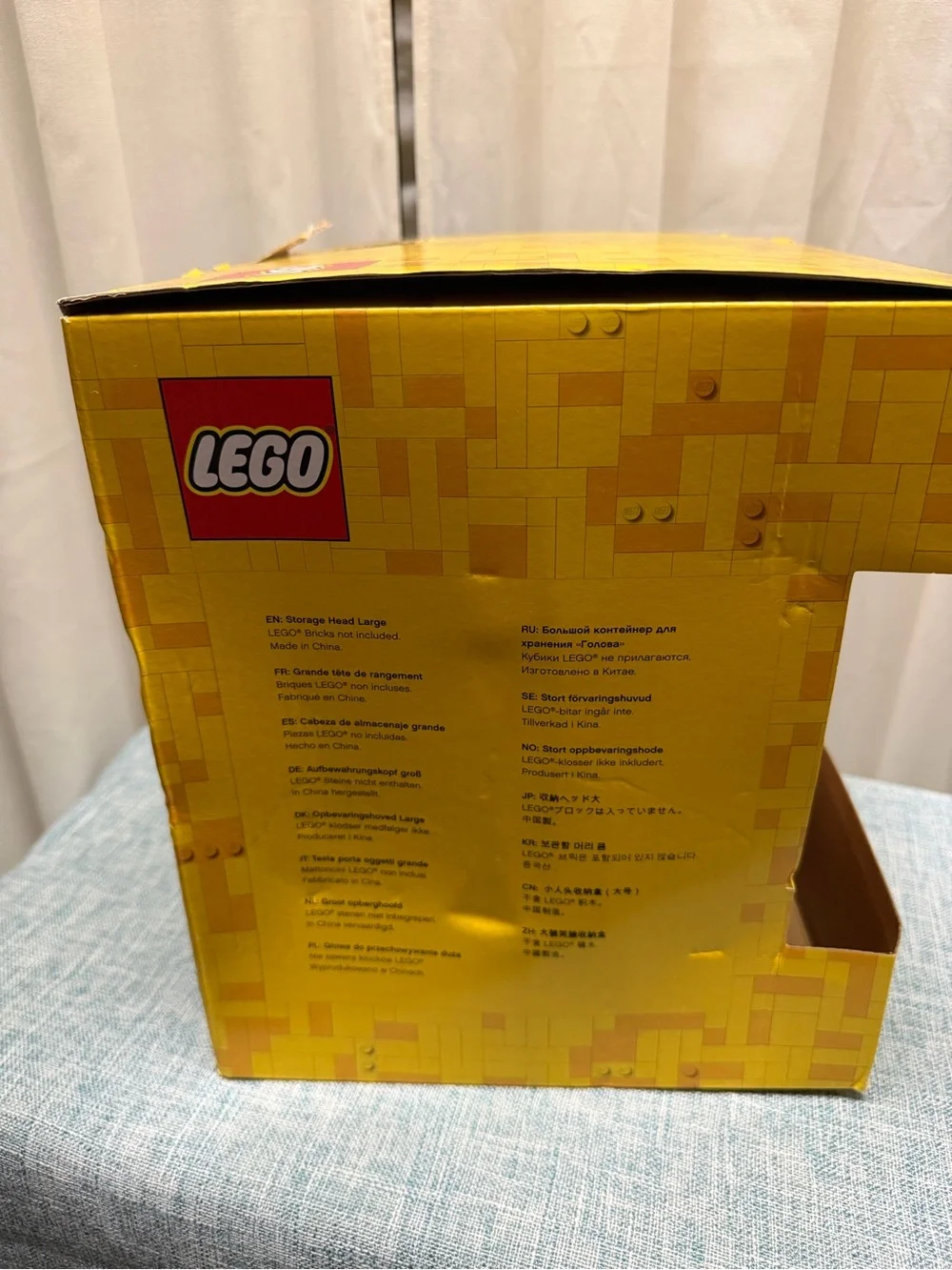 Lego pumpkin head